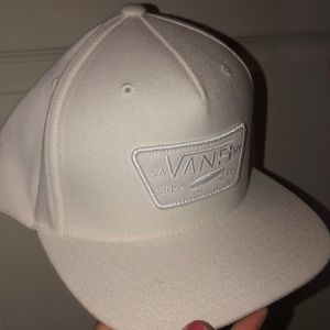 Vans white hat